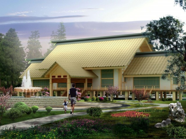 景观工程案例效果图